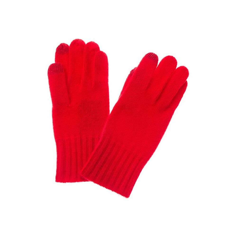 Amicale Cashmere Gloves, Red